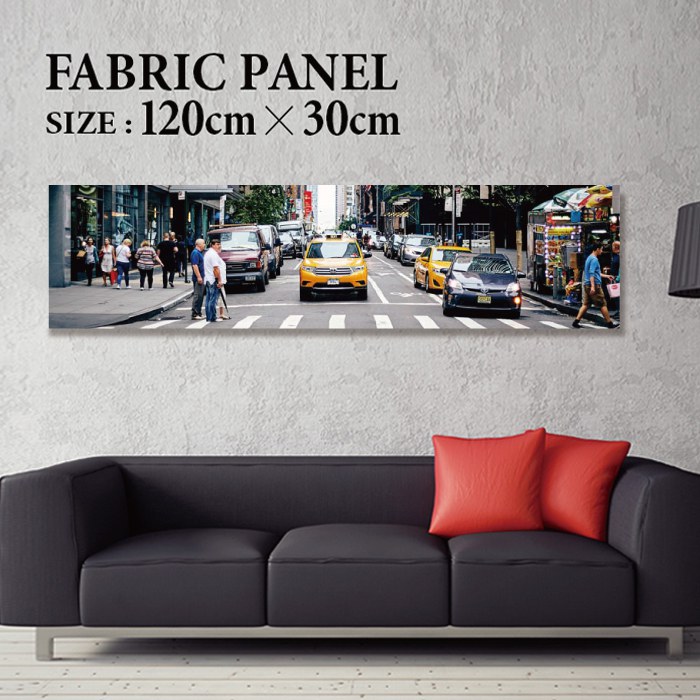 ファブリックパネル 120ｘ30cm 飾るだけでお洒落に！ アートパネル ヤシ 部屋 インテリア アート パネル ボード 雑貨 フレーム 人気 壁掛け サーフ DIY インテリア オシャレ ソファー ウォール 北欧 壁紙 空 サーフィン 雲 青空 綺麗 青 水色 海 うみ｜Jiggy Box 13,432円