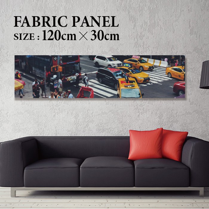 ファブリックパネル 120x30cm 飾るだけでお洒落に! アートパネル ヤシ 部屋 インテリア アート パネル ボード 雑貨 フレーム 人気 壁掛け サーフ DIY インテリア オシャレ ソファー ウォール 北欧 壁紙 空 サーフィン 雲 青空 綺麗 青 水色 海 うみ|Jiggy Box