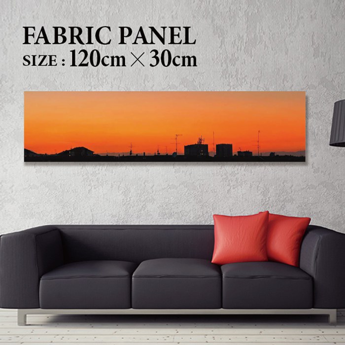 ファブリックパネル 120ｘ30cm 飾るだけでお洒落に！ アートパネル ヤシ 部屋 インテリア アート パネル ボード 雑貨 フレーム 人気 壁掛け サーフ DIY インテリア オシャレ ソファー ウォール 北欧 壁紙 空 サーフィン 雲 青空 綺麗 青 水色 海 うみ｜Jiggy Box
