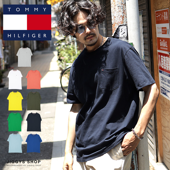 楽天市場 クーポン対象外 送料無料 Tommy Hilfiger トミー ヒルフィガー Tj Allover Tee Tシャツ メンズ 半袖 おしゃれ トップス メンズファッション 綿 綿100 ロゴ ブランド 春 春服 春物 夏 夏服 Jiggys Shop