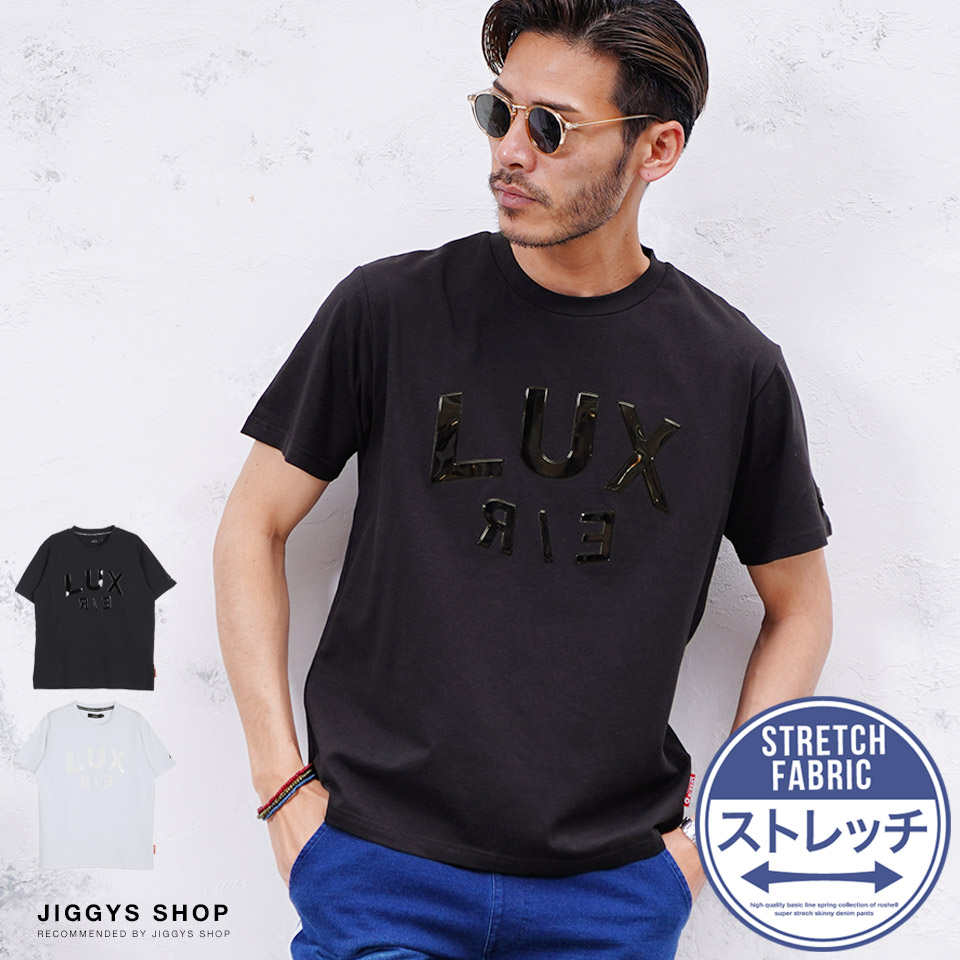 楽天市場】◇フロントロゴ立体プリント半袖Tシャツ◇Tシャツ メンズ ...