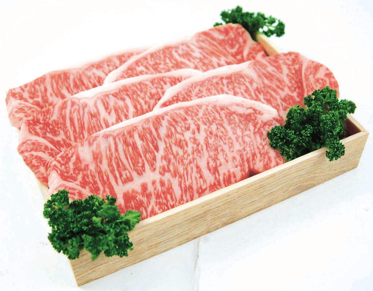 【楽天市場】【JAたじま】 兵庫県産 但馬牛 ロースステーキ 1kg (約200g 5枚) 送料無料 !! 神戸牛