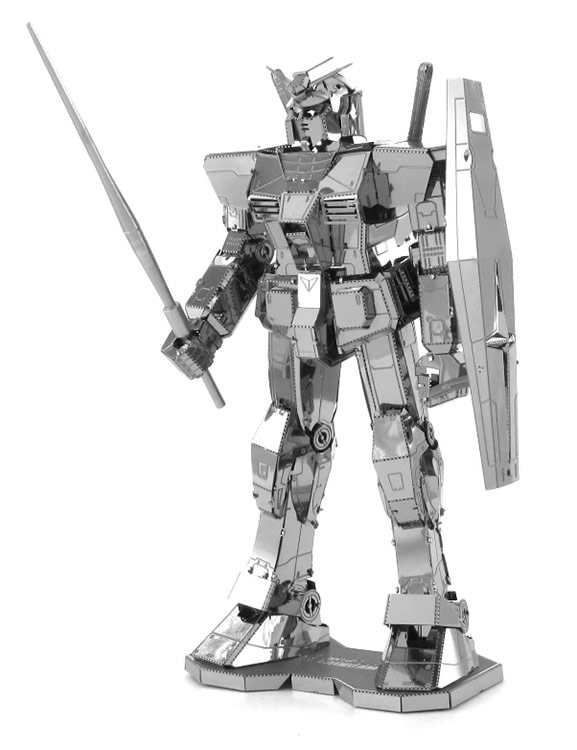 楽天市場 Ten Tmpg 01 メタリックナノパズルプレミアムシリーズ 機動戦士ガンダム Rx 78 2 ガンダム 立体パズル ジグソークラブ楽天市場店