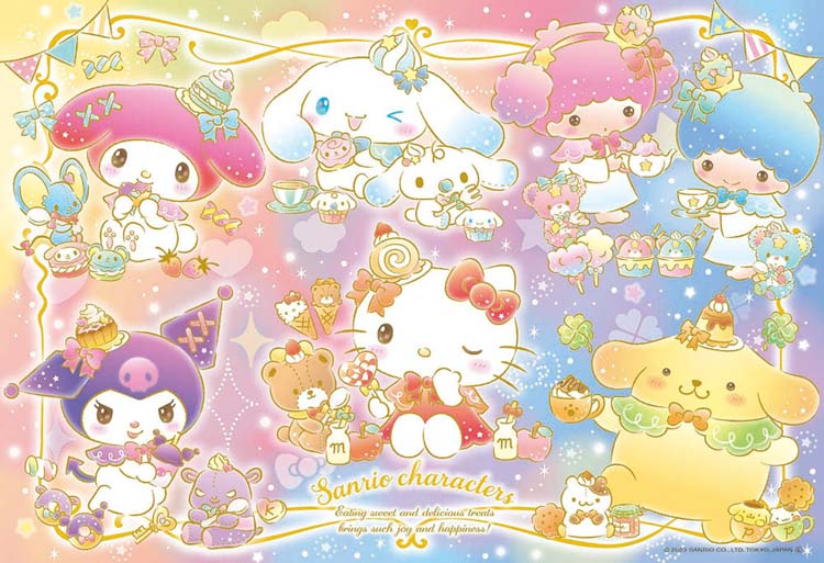 楽天市場】ジグソーパズル 150ピース サンリオキャラクターズ