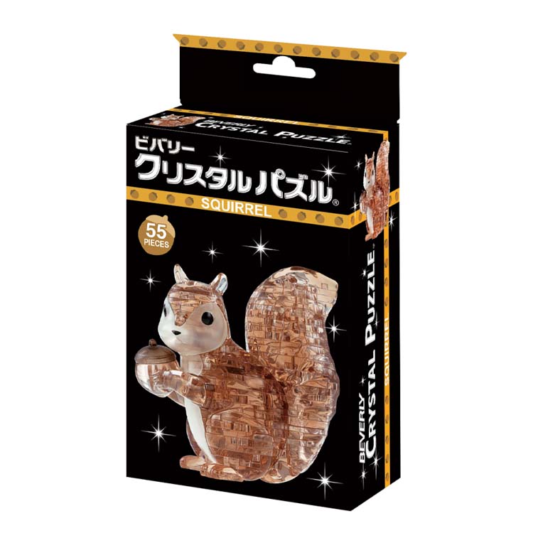 楽天市場】立体パズル リス 55ピース BEV-50295 パズル Puzzle ギフト