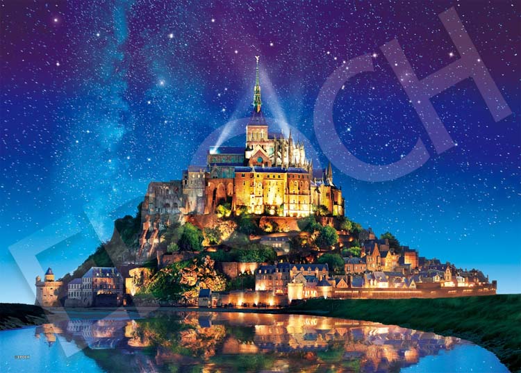 楽天市場】ジグソーパズル 3000ピース 星空のモン・サン・ミシェル