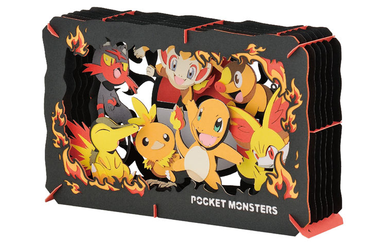 ポケポケ　ペパーシアター　ピカチュウ　リザードン ポケットモンスター PAPER THEATER /キャプテンピカチュウ