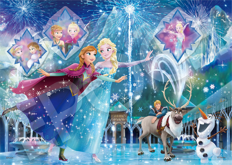 ジグソーパズル 108ピース エモーショナルストーリーシリーズ アナと雪の女王(アナと雪の女王) EPO-72-405 エポック社 パズル デコレーション パズデコ Puzzle Decoration 布パズル ギフト プレゼント画像