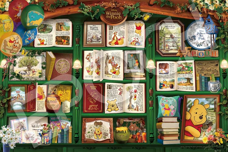 楽天市場】ジグソーパズル 1000ピース Bookshelf/Toy Story