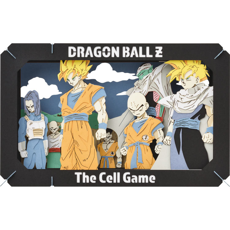 ドラゴンボールZ ペーパーシアター ドラゴンボールZ 覚醒!超サイヤ人! 2 Dragon ball Z Super Saiyan Goku DIY Paper Craft