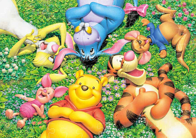 ジグソーパズル 108ピース しあわせの丘(くまのプーさん) TEN-D108-055 テンヨー パズル Puzzle ギフト 誕生日 プレゼント 誕生日プレゼント画像