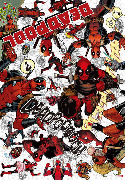 楽天市場】ジグソーパズル DEADPOOL(マーベル) 1000ピース TEN-R
