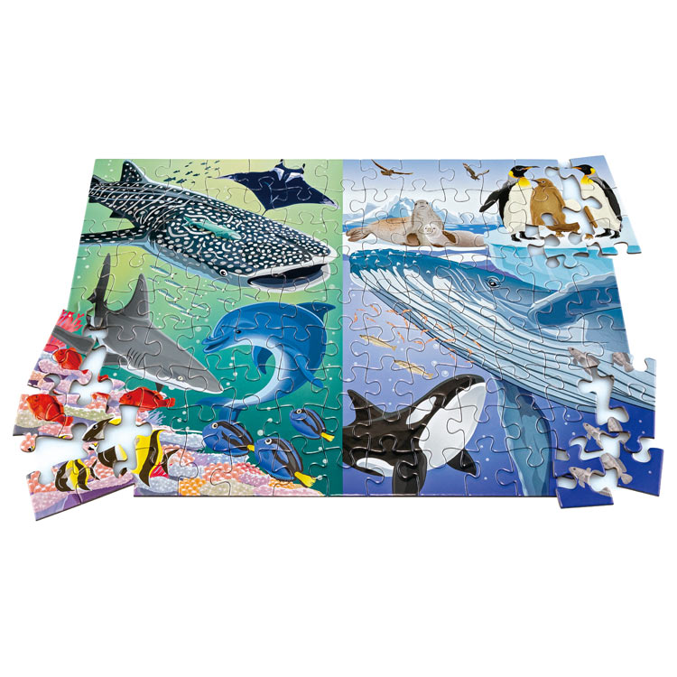 楽天市場】QUOKKA 300ピースパズル 子供用 8-10歳向け - 3点セット