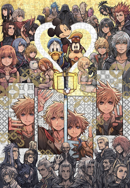 楽天市場】ジグソーパズル KINGDOM HEARTS 20th Anniversary Art