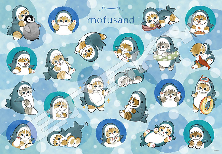 楽天市場】ジグソーパズル 300ピース しば×にゃん(mofusand) ENS