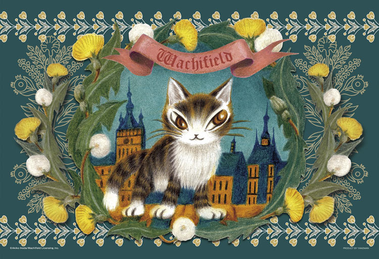 楽天市場】ジグソーパズル 150ピース 黒猫のいる青い街(わちふぃーるど