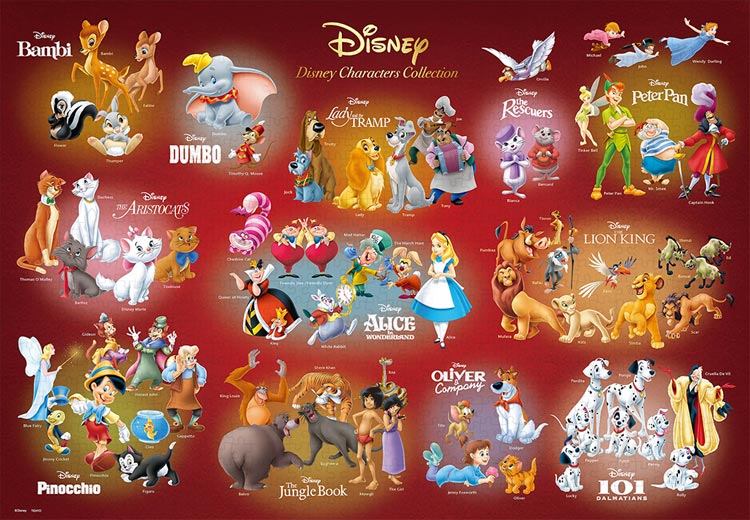 楽天市場 Ten D1000 066 ディズニー Disney Characters Collection オールキャラクター 1000ピース ジグソーパズル パズル Puzzle ギフト 誕生日 プレゼント 誕生日プレゼント ジグソークラブ楽天市場店