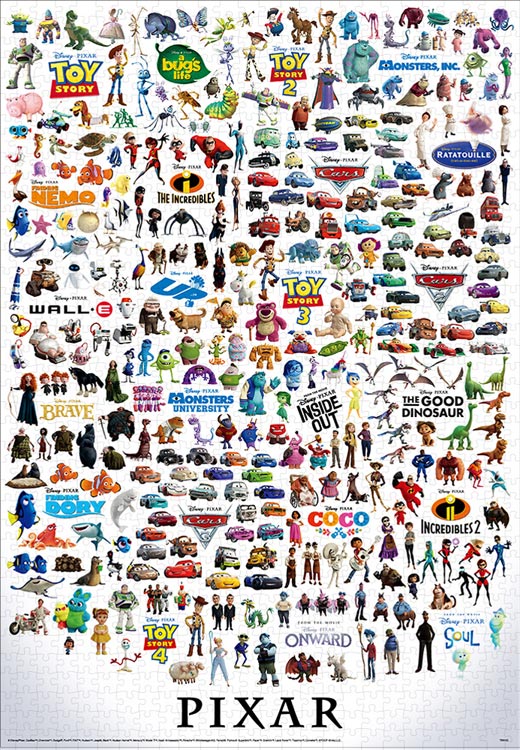 楽天市場 Ten Dw1000 007 ディズニー ディズニー ピクサー コレクション 21作品 オールキャラクター パズル Puzzle ギフト 誕生日 プレゼント 誕生日プレゼント ジグソーパズルジャパン