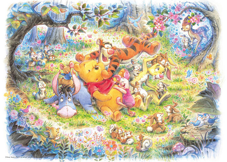 ジグソーパズル なんとなく しあわせ 500ピース ディズニー TEN-D500-421 テンヨー パズル Puzzle ギフト 誕生日  プレゼント 誕生日プレゼント【あす楽】 ジグソークラブ