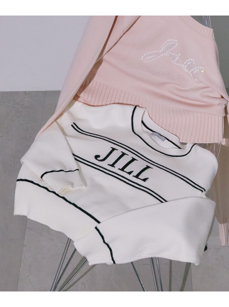 楽天市場】バイカラービッグロゴニット JILL by JILL STUART ジル バイ 