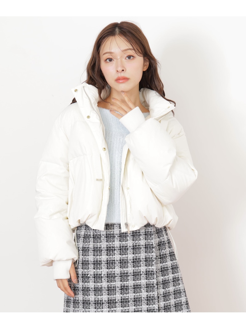 【SALE／46%OFF】マルチウェイショートダウン JILL by JILL STUART ジル バイ ジル スチュアート ジャケット・アウター その他のジャケット・アウター ピンク グレー ブラック ホワイト【RBA_E】【送料無料】[ Fashion]