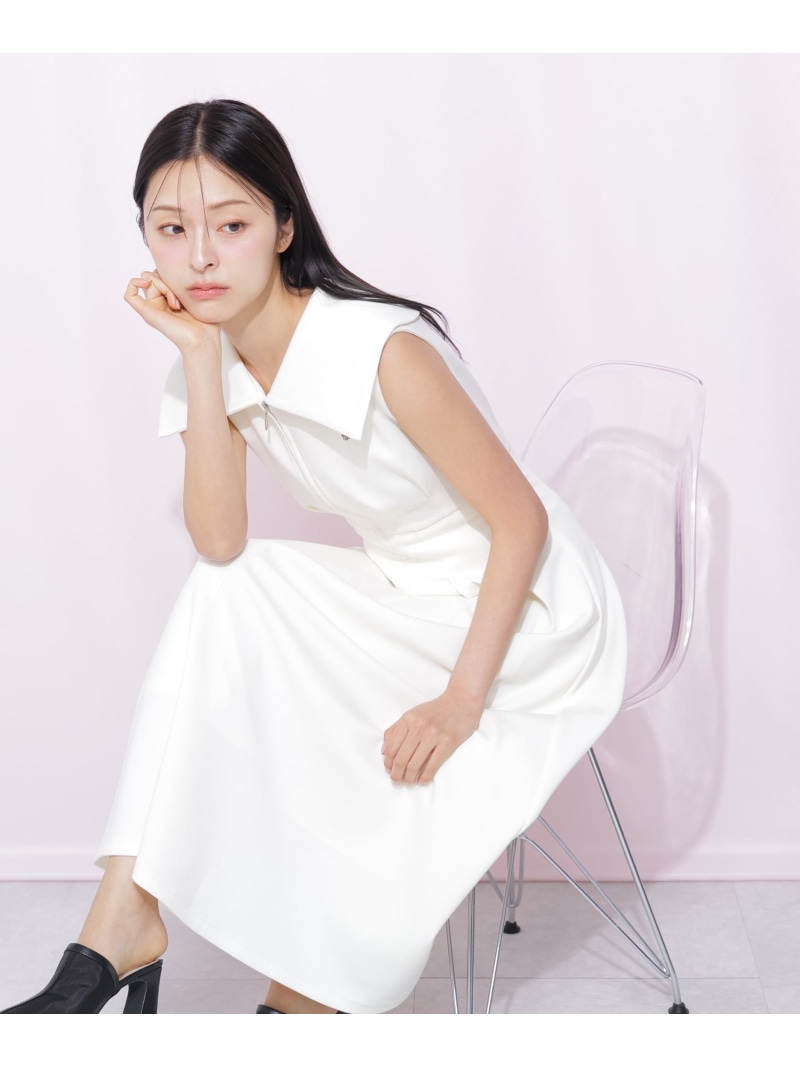ダイバー襟付き添い人衣装 JILL by JILL STUART 内鰓 バイ 内鰓 スチュアート 衣装・御召しもの 衣装 白いこと サクラ色 米国海軍【貨物輸送無料】[ Fashion]