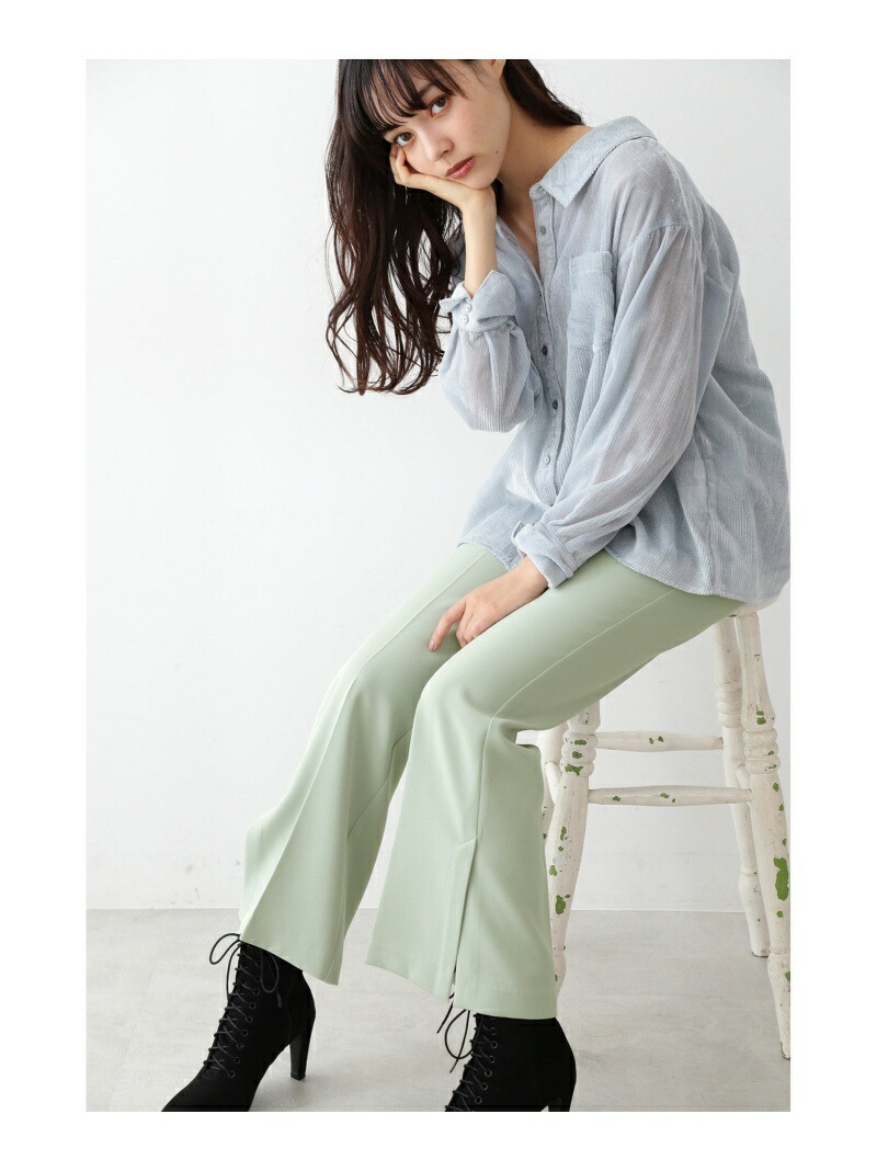 50 Off Rakuten Fashion センタープレスフレアパンツ Jill By Jillstuart ジル バイ ジルスチュアート パンツ ジーンズ パンツその他 グリーン ブラウン 最安 Nsmakedonaca Org Rs