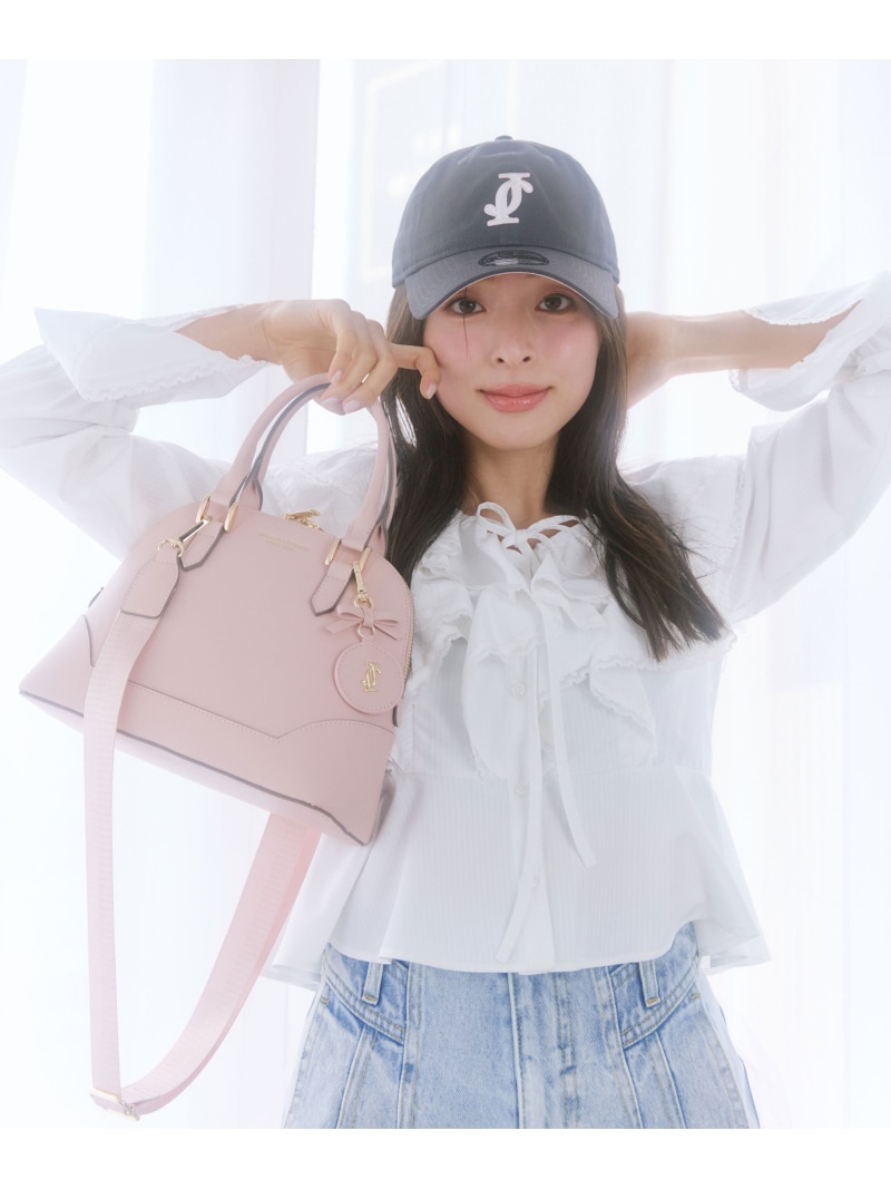 レーストリムラッフルブラウス JILL by JILL STUART ジル バイ ジル スチュアート トップス シャツ・ブラウス ブルー ホワイト【送料無料】[ Fashion]