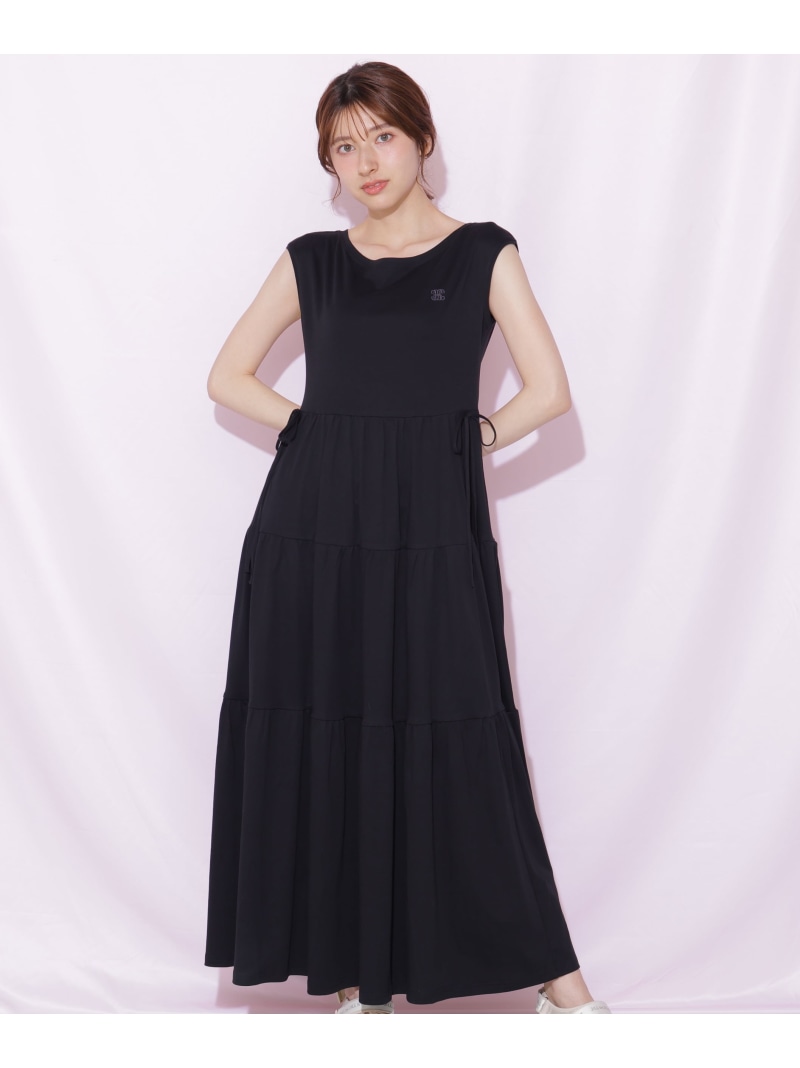 カットソーティアードワンピース JILL by JILL STUART 内鰓 バイ 内鰓 スチュアート 衣裳・御召しもの 衣裳 さくら色 緑であること 白いこと 黒いこと【此れから取って置く】*【貨物輸送無料】[ Fashion]