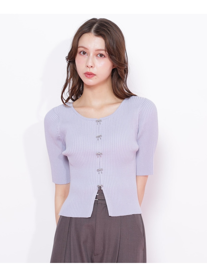 楽天市場】アシメリボンニット JILL by JILL STUART ジル バイ ジル