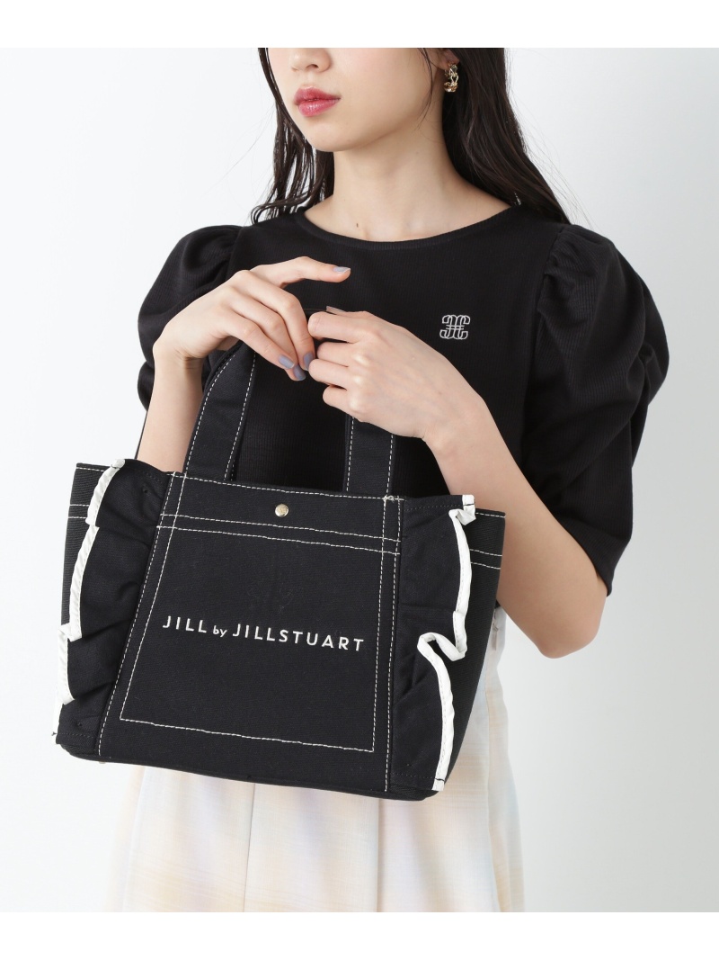 有名なブランド JILLSTUART ジルスチュアート レザー×レース 巾着