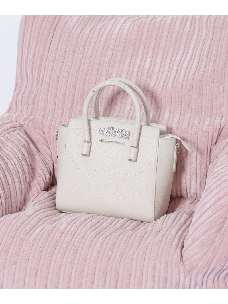 楽天市場】トリミングハンドルラメトート JILL by JILL STUART