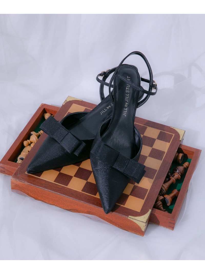 グログランパンプス JILL by JILL STUART ジル バイ ジル スチュアート シューズ・靴 その他のシューズ・靴 ブラック ブルー【送料無料】[ Fashion]