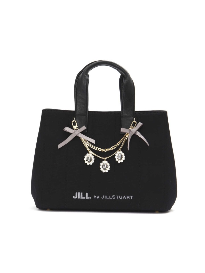 楽天市場 Rakuten Fashion ジュエルリボントートバッグ Jill By Jillstuart ジル バイ ジルスチュアート バッグ バッグその他 ブラック ピンク 送料無料 Jill By Jillstuart