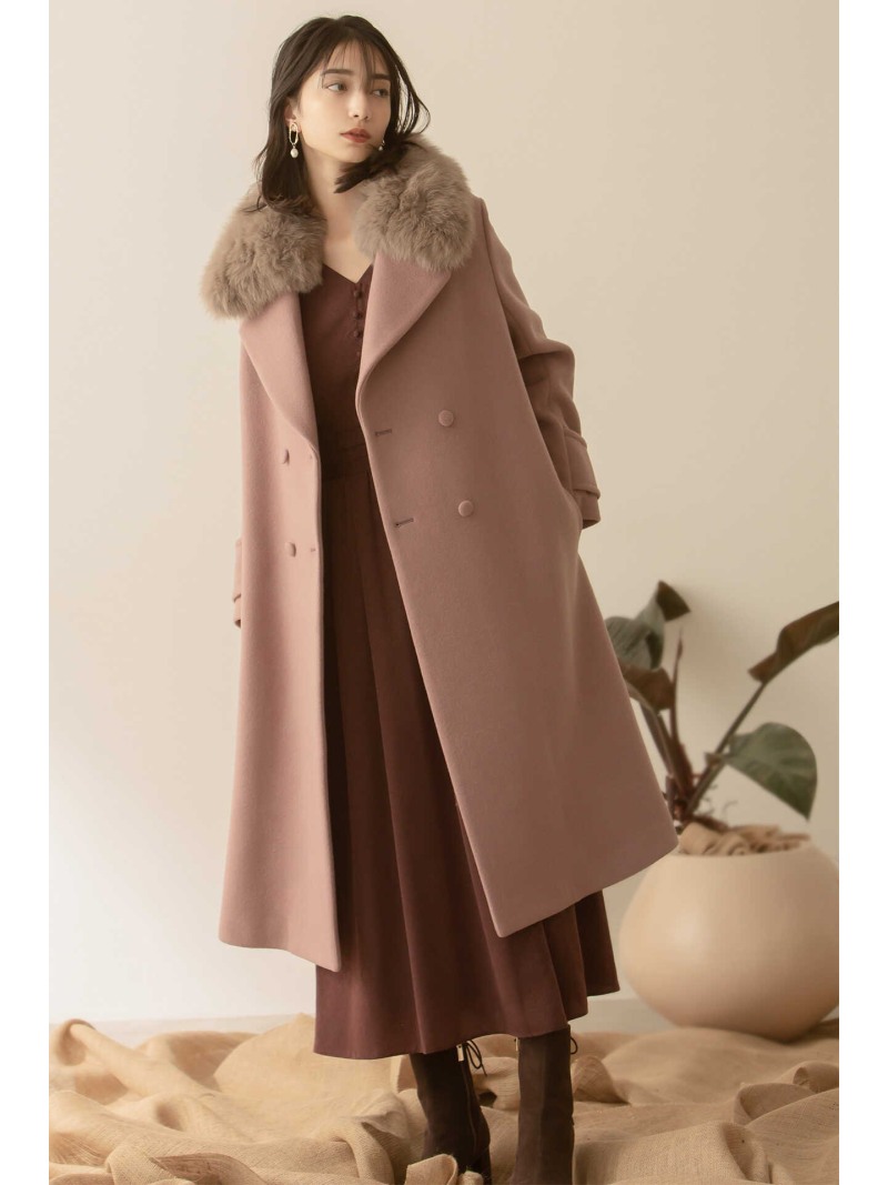 楽天市場 Rakuten Fashion コリーンコート Jillstuart ジルスチュアート コート ジャケット ショートコート ピンク ホワイト 送料無料 Jillstuart