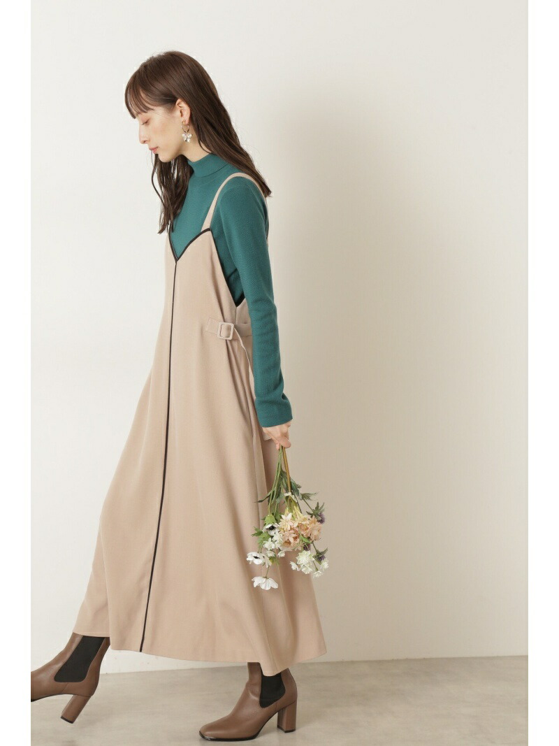 レベッカキャミワンピース Jillstuart ジルスチュアート ワンピース ワンピースその他 ベージュ 先行予約 送料無料 Rakuten Fashion Iconnect Zm