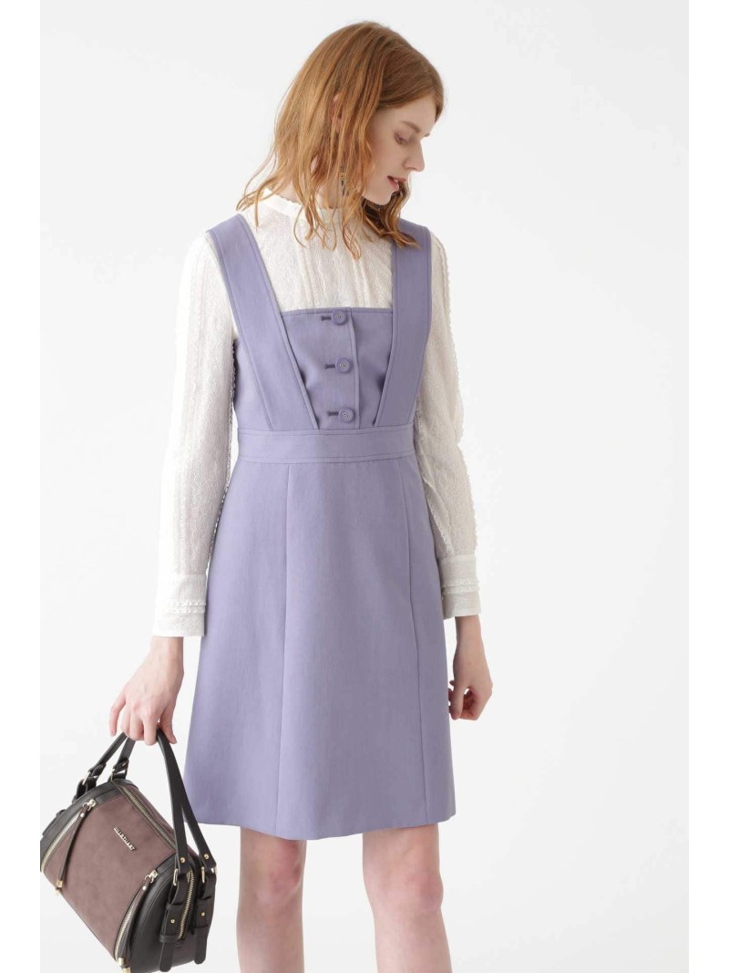 JILLSTUART - 2020SS □ JILLSTUART ヘーゼルVネックワンピースの+