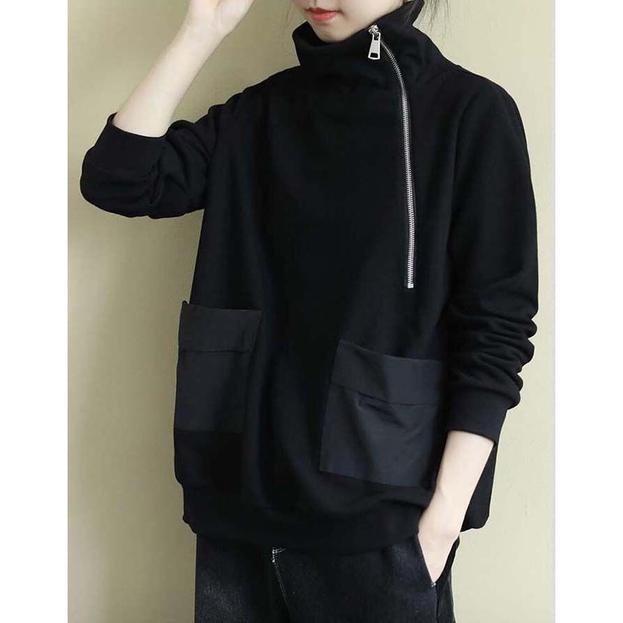 関税送料無料【AUTRY】ジップアップ スウェット ハイネック SANPIETRINI - HOODIE(サンピエトリニ フーディー)千鳥