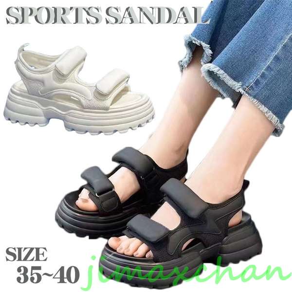 楽天市場】新生活 スポーツサンダル レディース 厚底 スニーカー