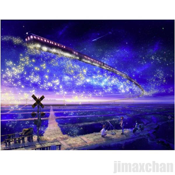 楽天市場】【楽天1位3冠達成】ジグソーパズル ミニ 星空列車 1000