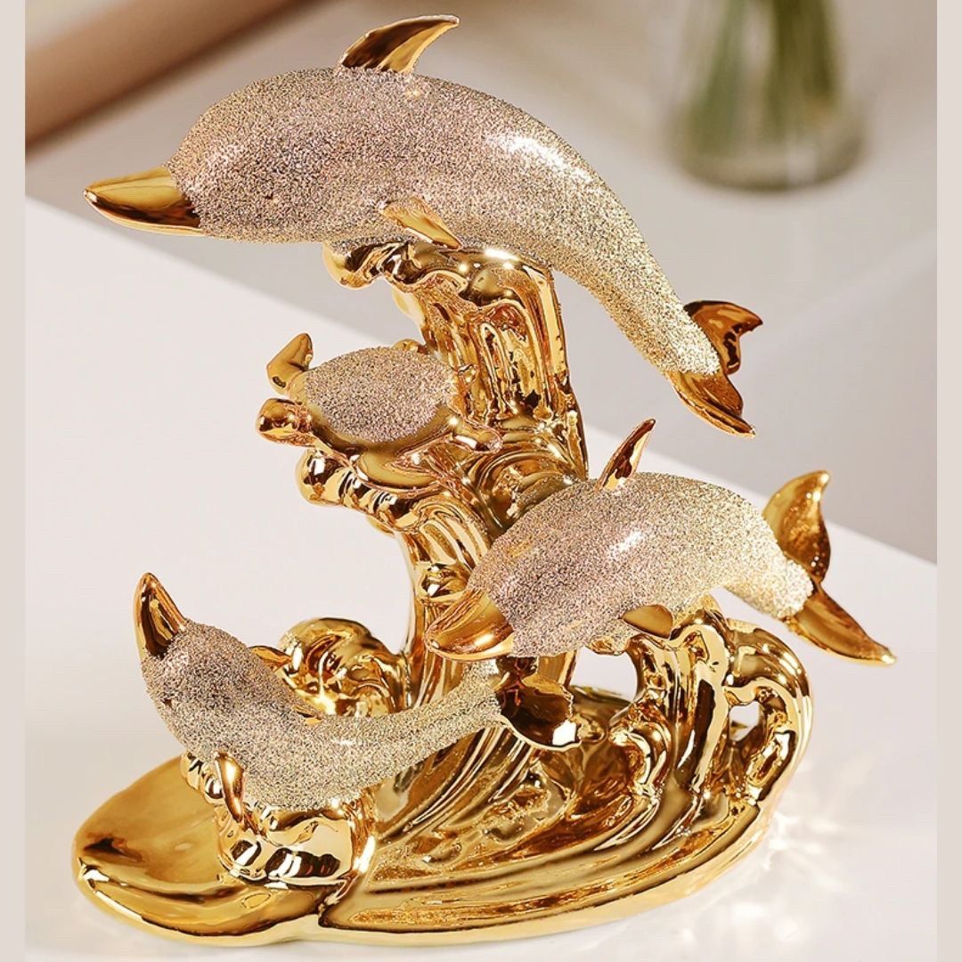 天然石水晶　イルカ置物　No.1494 天然石水晶 イルカ置物 No.1494 天然石水晶 イルカ置物 No.1494