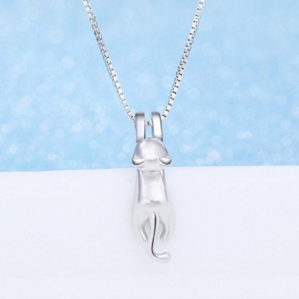 楽天市場】【普通郵便発送】 ネックレス 猫 ピンク ジルコニア ネコ