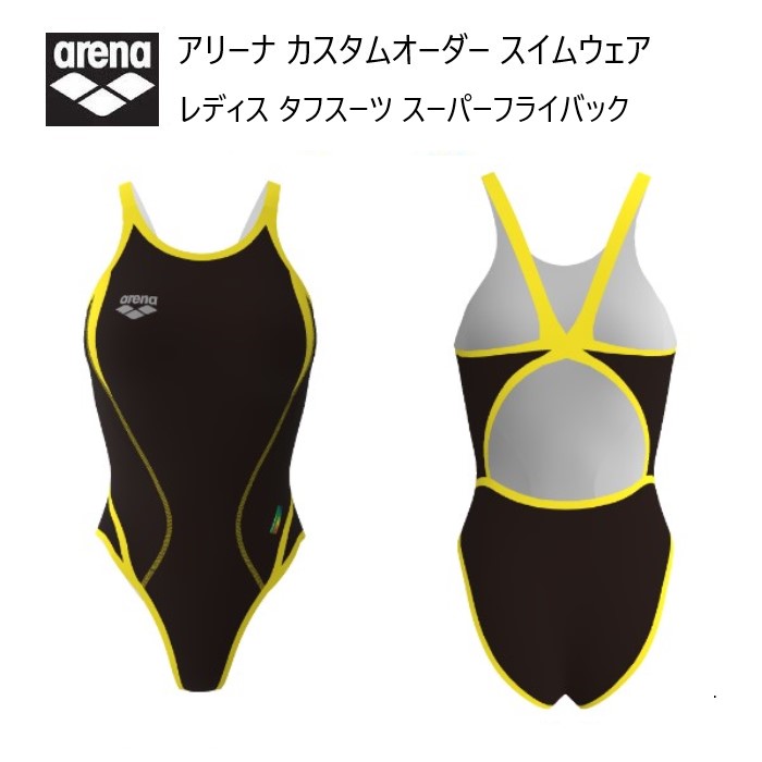 arena スーパーフライバック タフスーツ SAR-KAS01W BKRD L 楽天市場】アリーナ スーパーフライバック sar（競技水着｜水泳