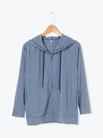 大きいサイズ レディース Re J Supure ラッシュジップパーカーll 3l 4l リジェイ スプル トップス パーカー 長袖 羽織 はおり ラッシュガード ゆったり ぽっちゃり 大人 可愛い かわいい ラッシュガードパーカー 海 プール レジャー グレー 青 冷房対策 夏 夏物 Educaps