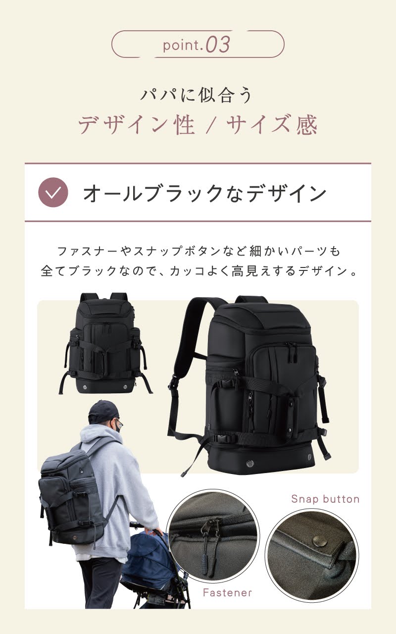 32冠達成 × パパ版マザーズリュック 】 ファザーズバッグ リュック