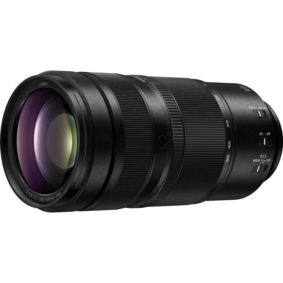 パナソニック LUMIX S 100-500粍 F5-7.1 S-R100500 ※Lマウント（フルサイズ相応う）