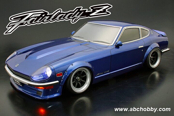 ABCホビー 【再生産】1/10 電動RCカー用ボディ バリバリCUSTOM！！ 湾岸フェアレディZ S30【67188】