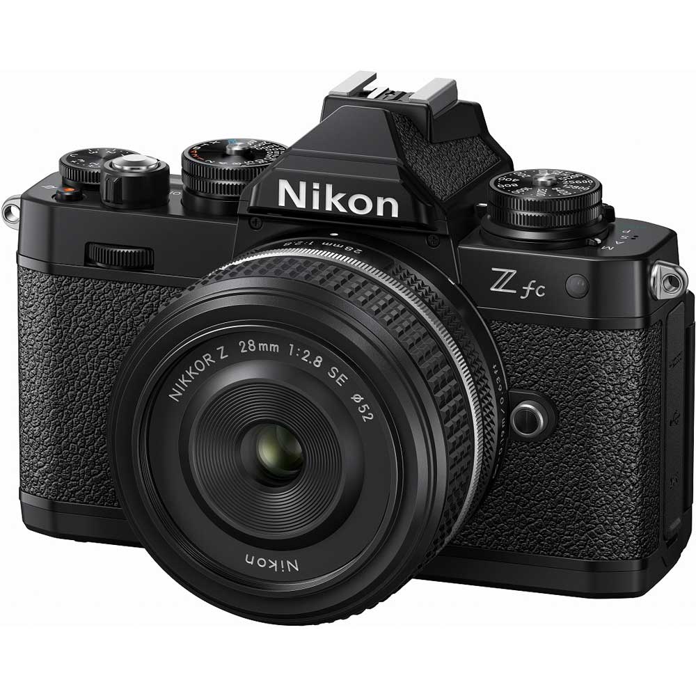 ニコン 鏡鑑受け答え一眼写真機「Z fc」Special Edition 一揃いの道具（黒いこと） ZFCLK28SEBK DX初期化 Nikon