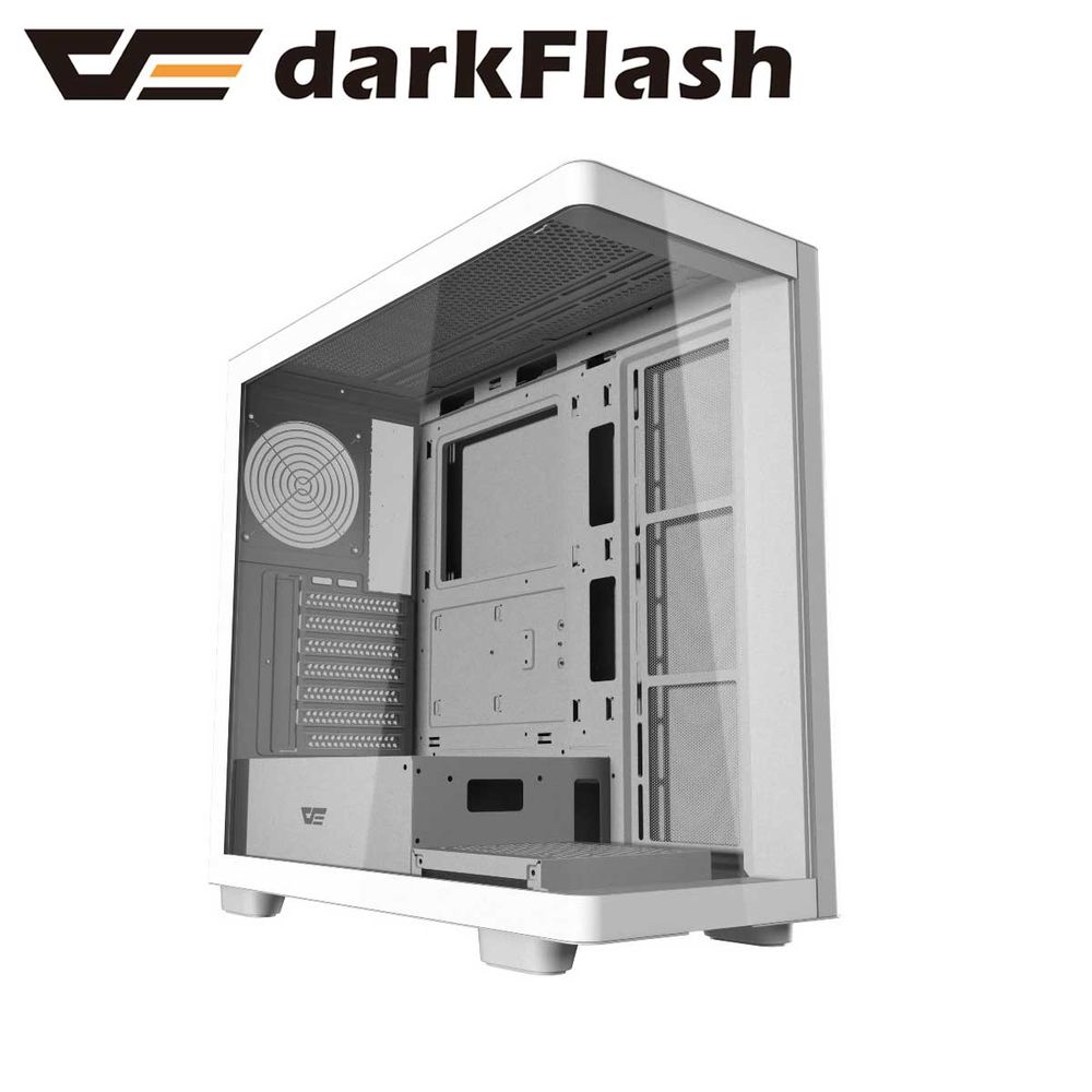 darkFlash｜靉靆たる閃光電球 ひん曲げる原則として硝子のピラー受け答え マイコン容れもの [DS900G]（白いこと）  DS900GWHITE+TYPE-C