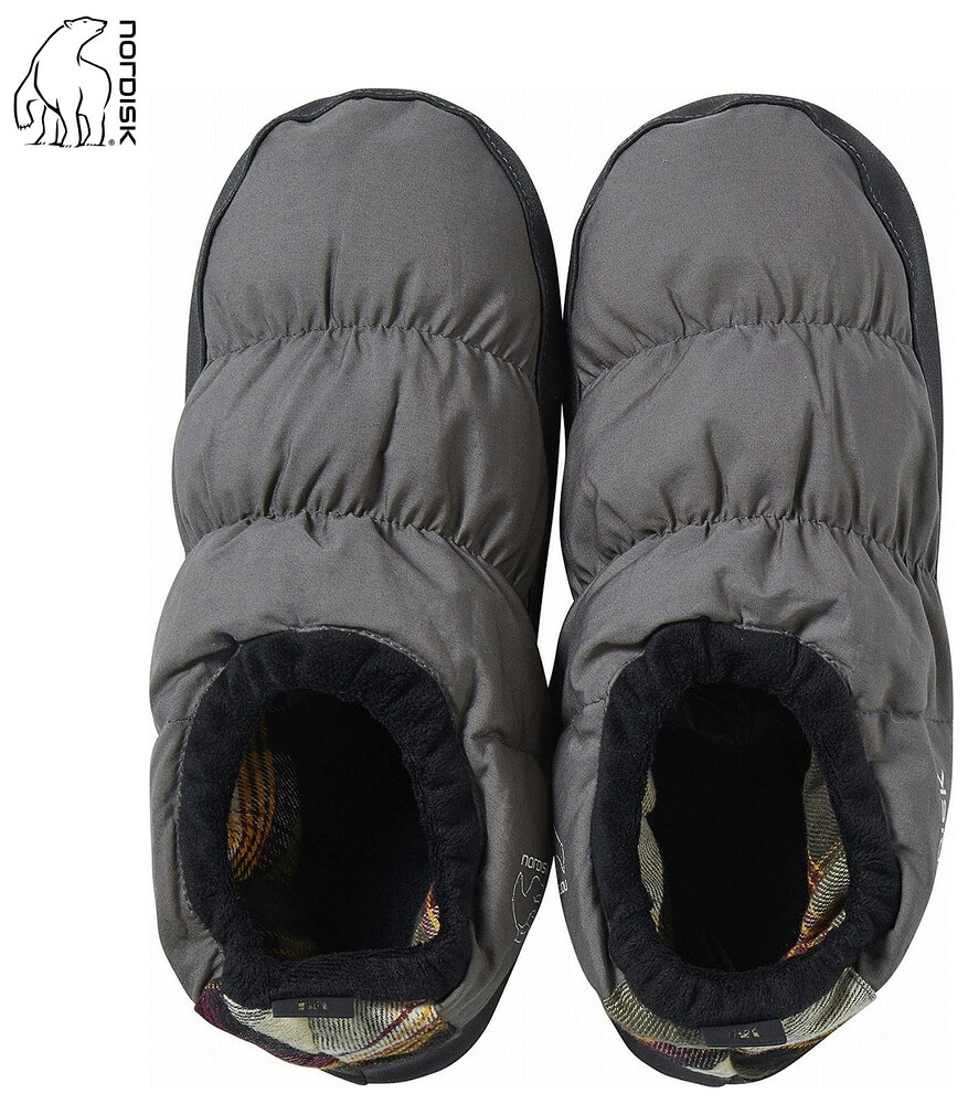 NORDISK (ノルディスク) ダウンスリッパ Sサイズ 10121152S Hermod Down Slippers Bungee Cord S